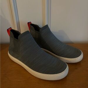 Rothy's Gray Knit Slip-On Sneakers